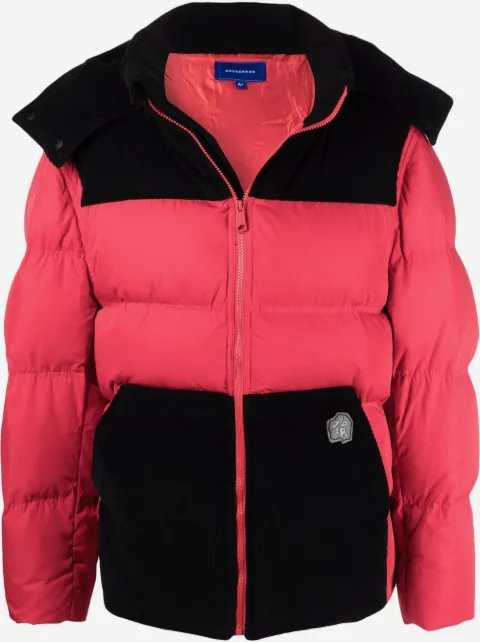 Ader Error colour-block panelled padded jacket