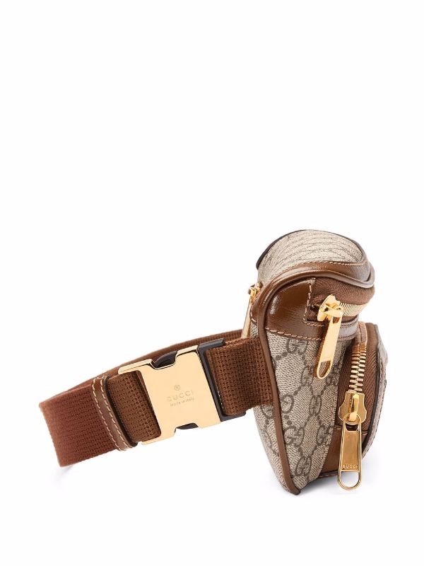 Gucci Interlocking G Belt Bag - Neutrals