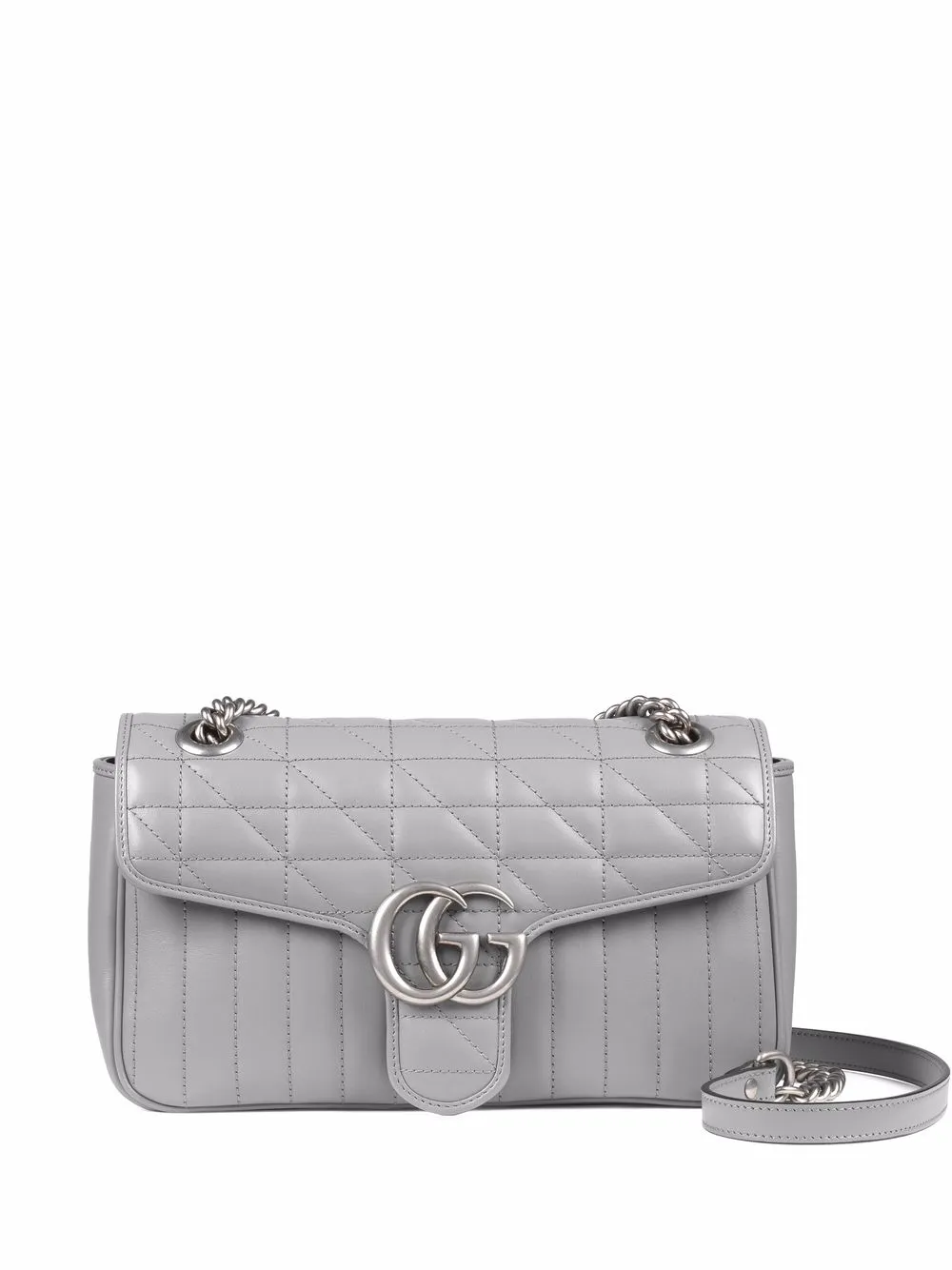 

Gucci bolsa de hombro GG Marmont - Gris