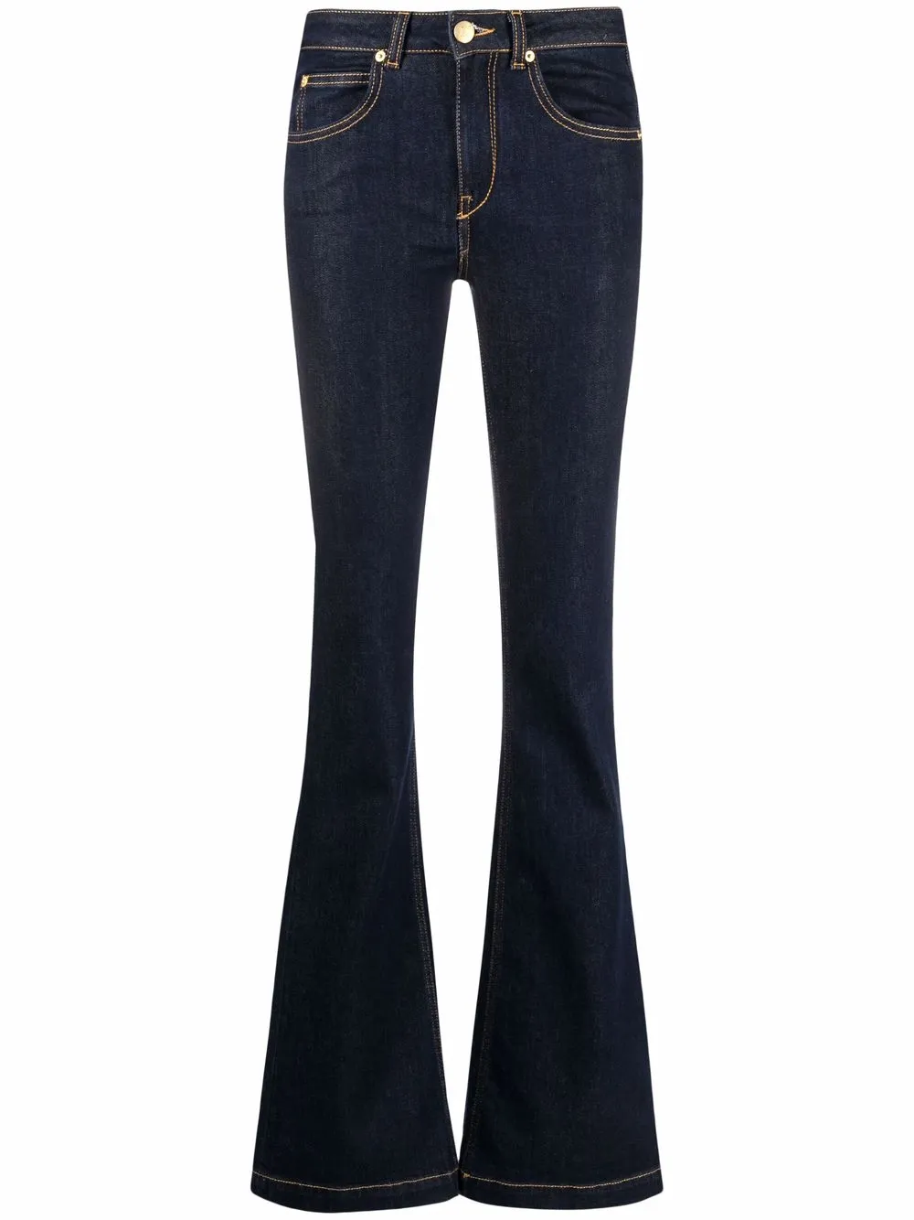 L'Autre Chose расклешенные джинсы с завышенной талией