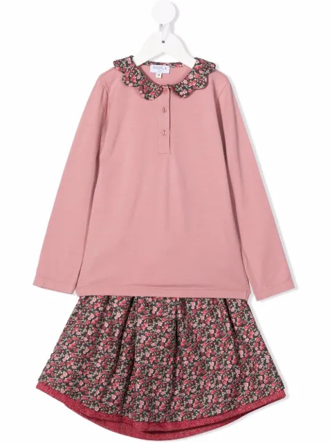 Siola floral-print two-piece set 