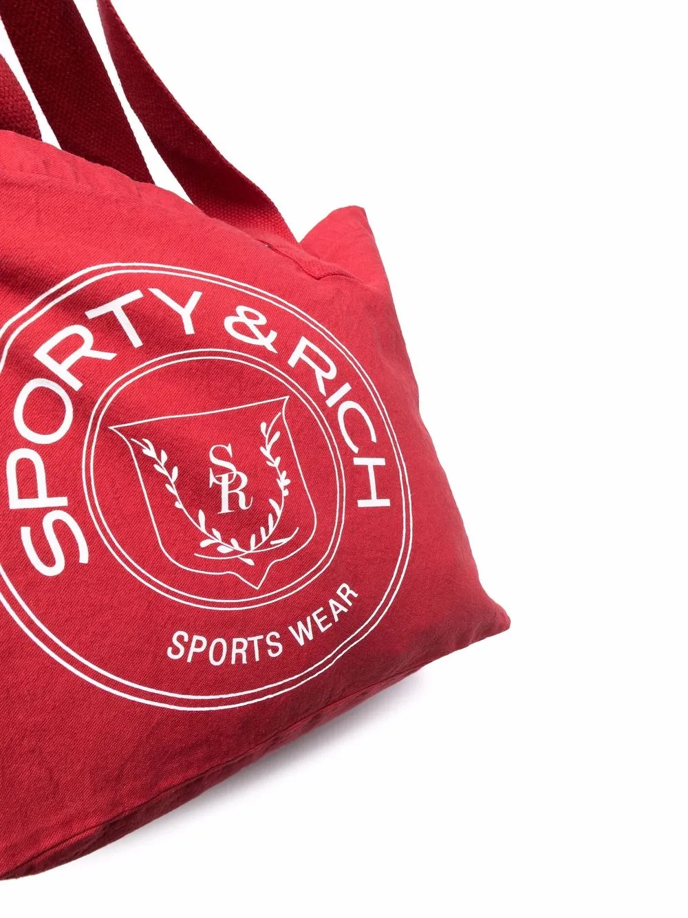 фото Sporty & rich сумка-тоут с логотипом