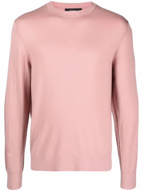 Theory - crew-neck wool jumper