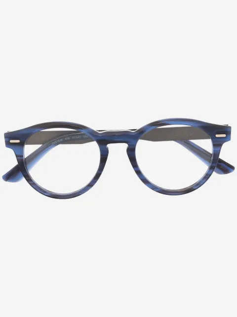 Calvin Klein Bril met rond montuur