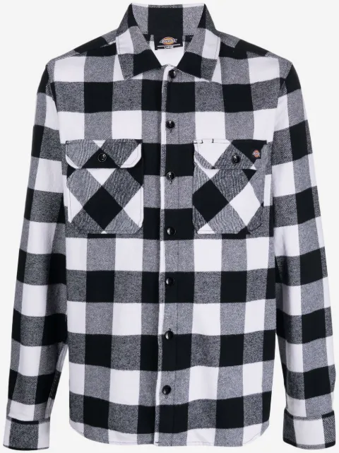 Dickies Construct checked cotton shirt