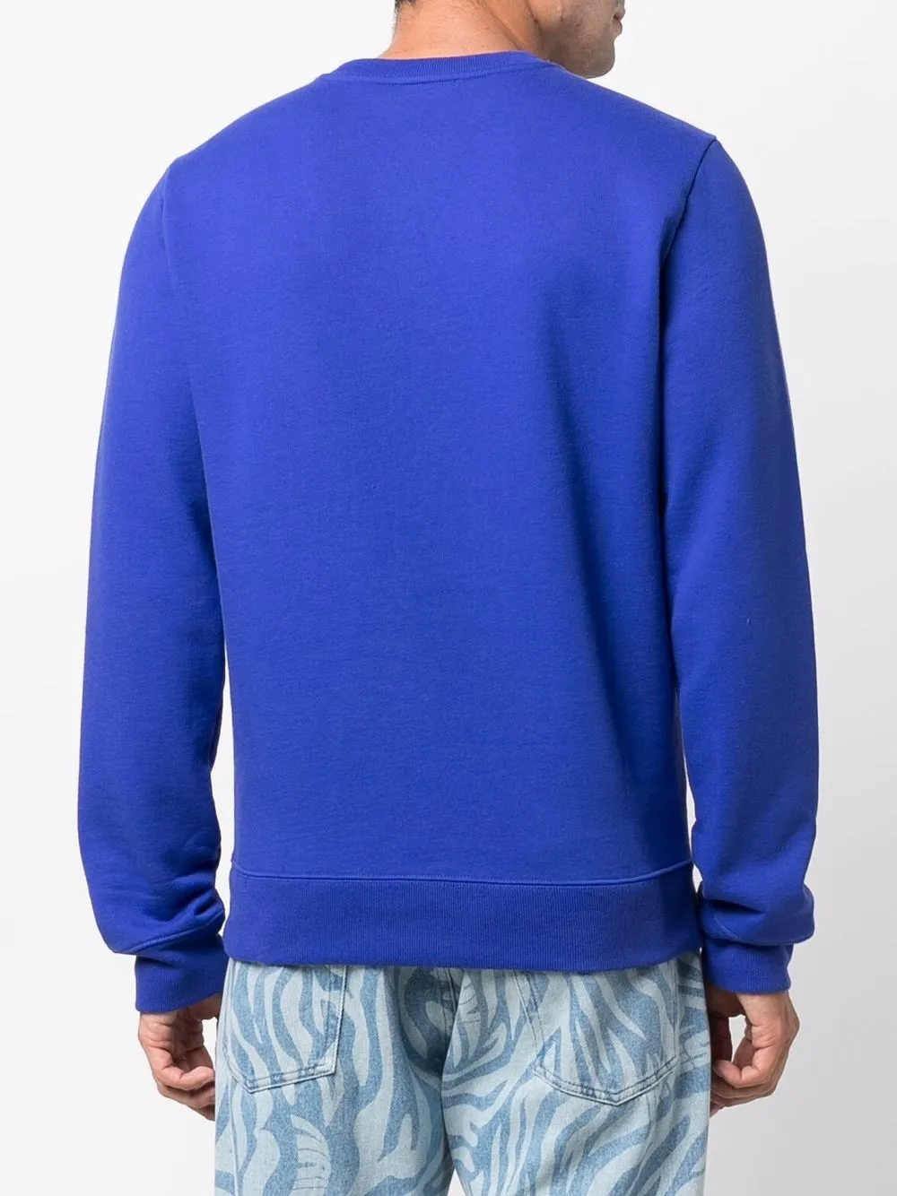 фото Maison kitsuné толстовка с вышивкой