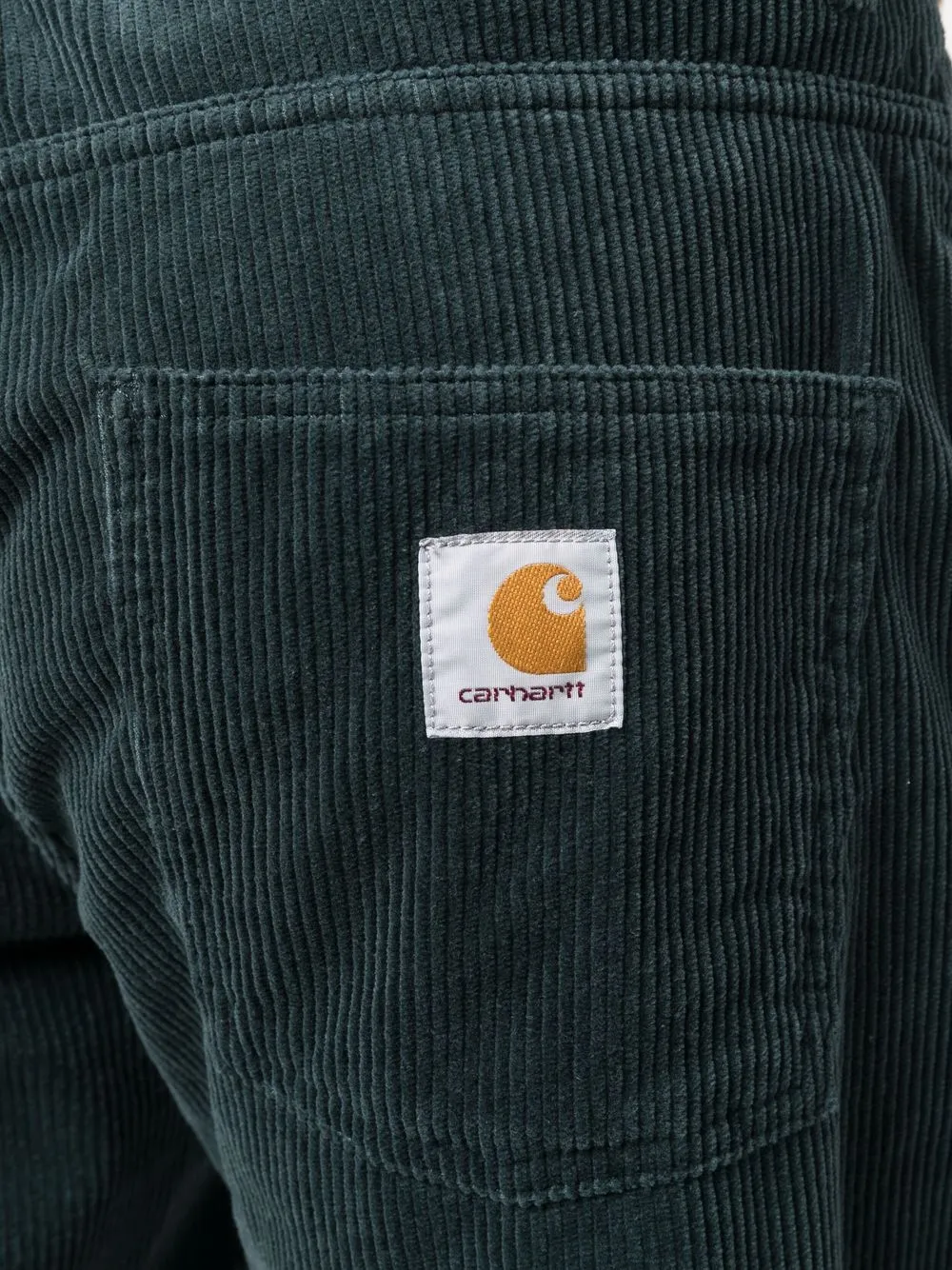 фото Carhartt wip вельветовые брюки прямого кроя