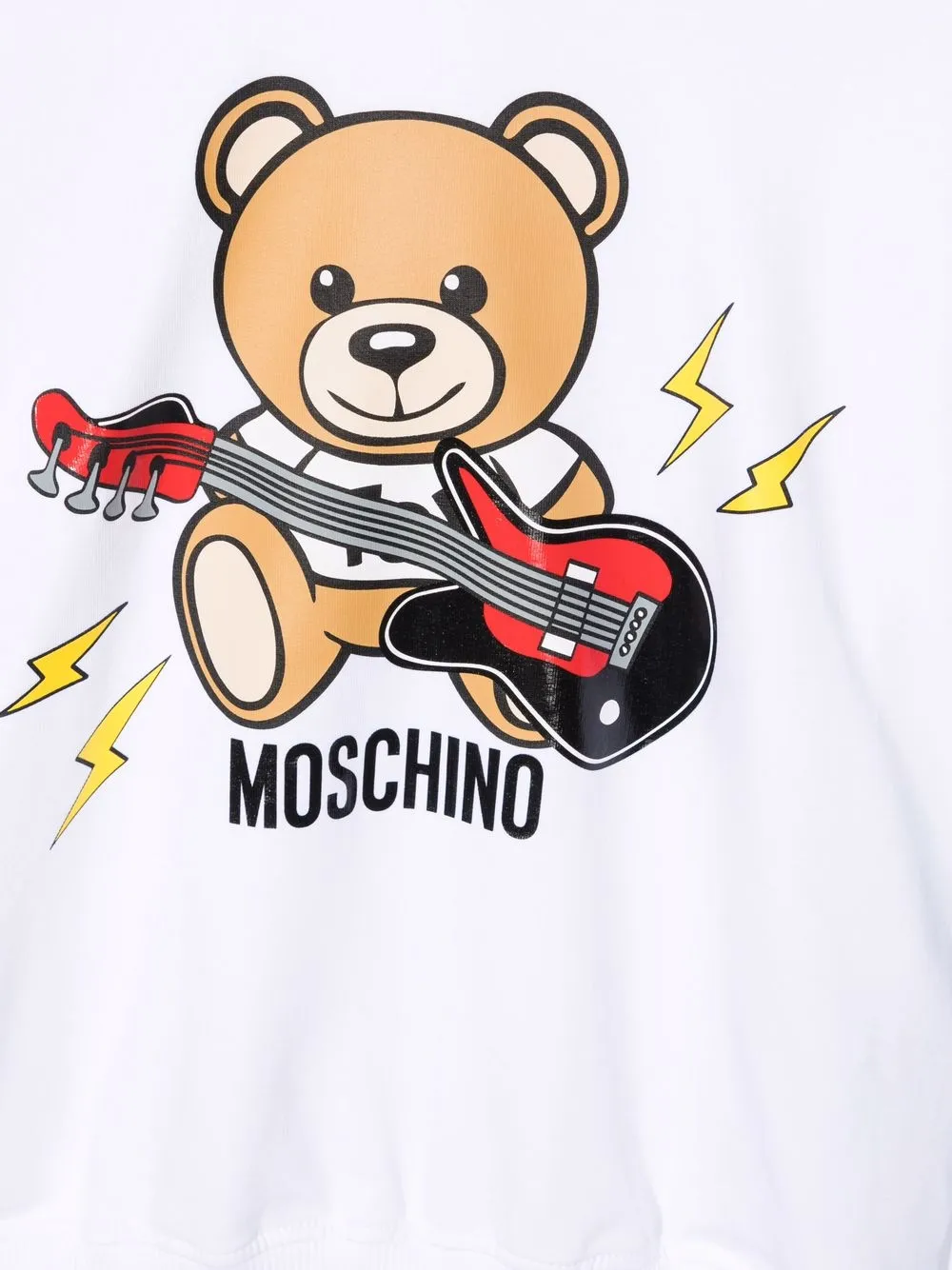 фото Moschino kids худи с принтом toy bear