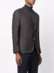 Corneliani checked single-breasted blazer