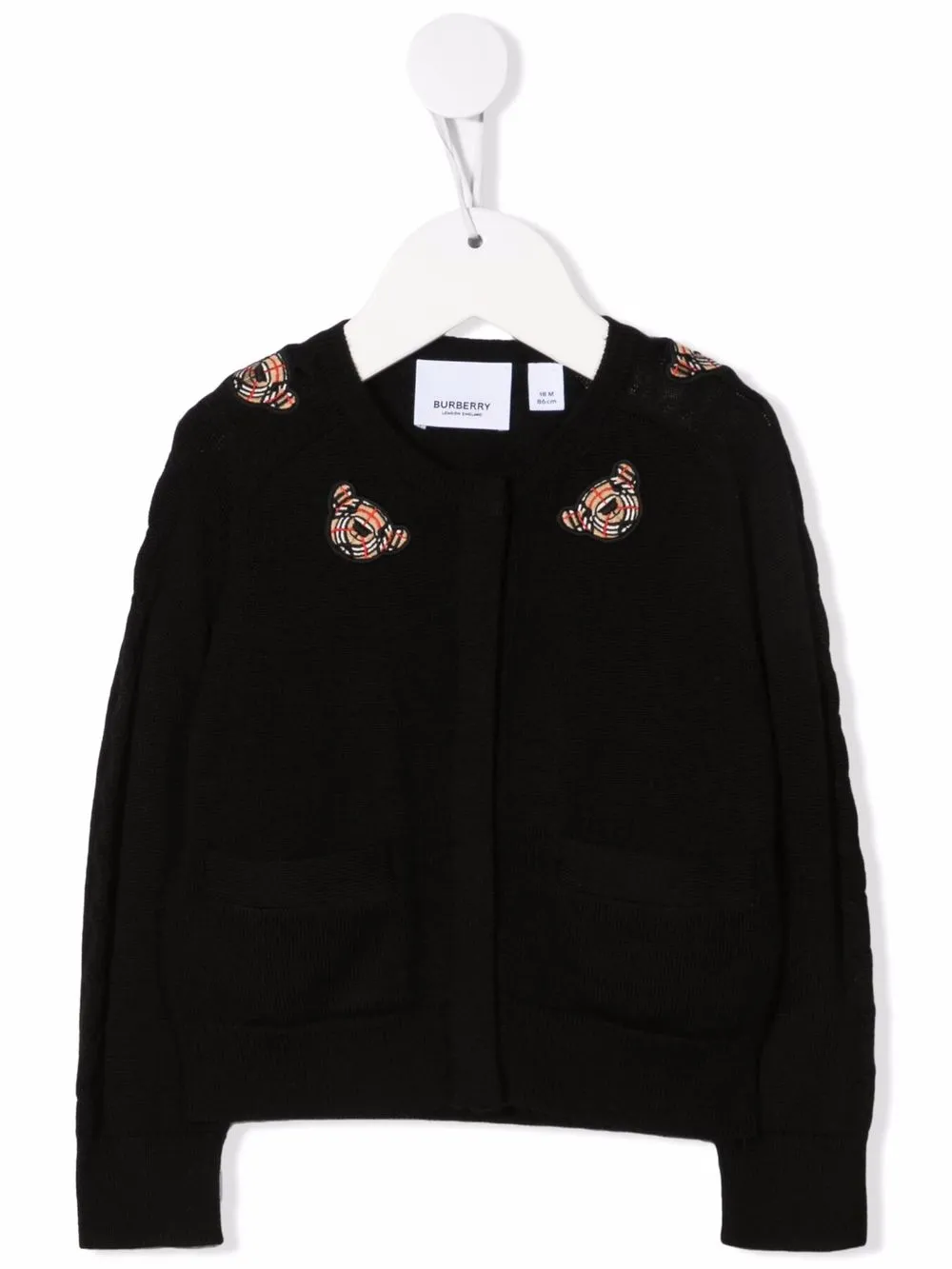 Burberry Kids кардиган Thomas Bear