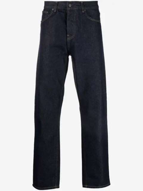 Carhartt WIP jean droit à taille mi-haute