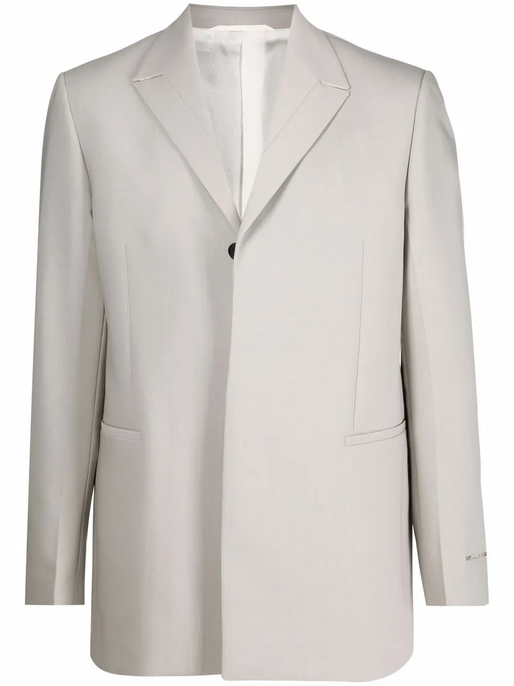 

1017 ALYX 9SM x Tailored By Caruso single-breasted blazer - Grey