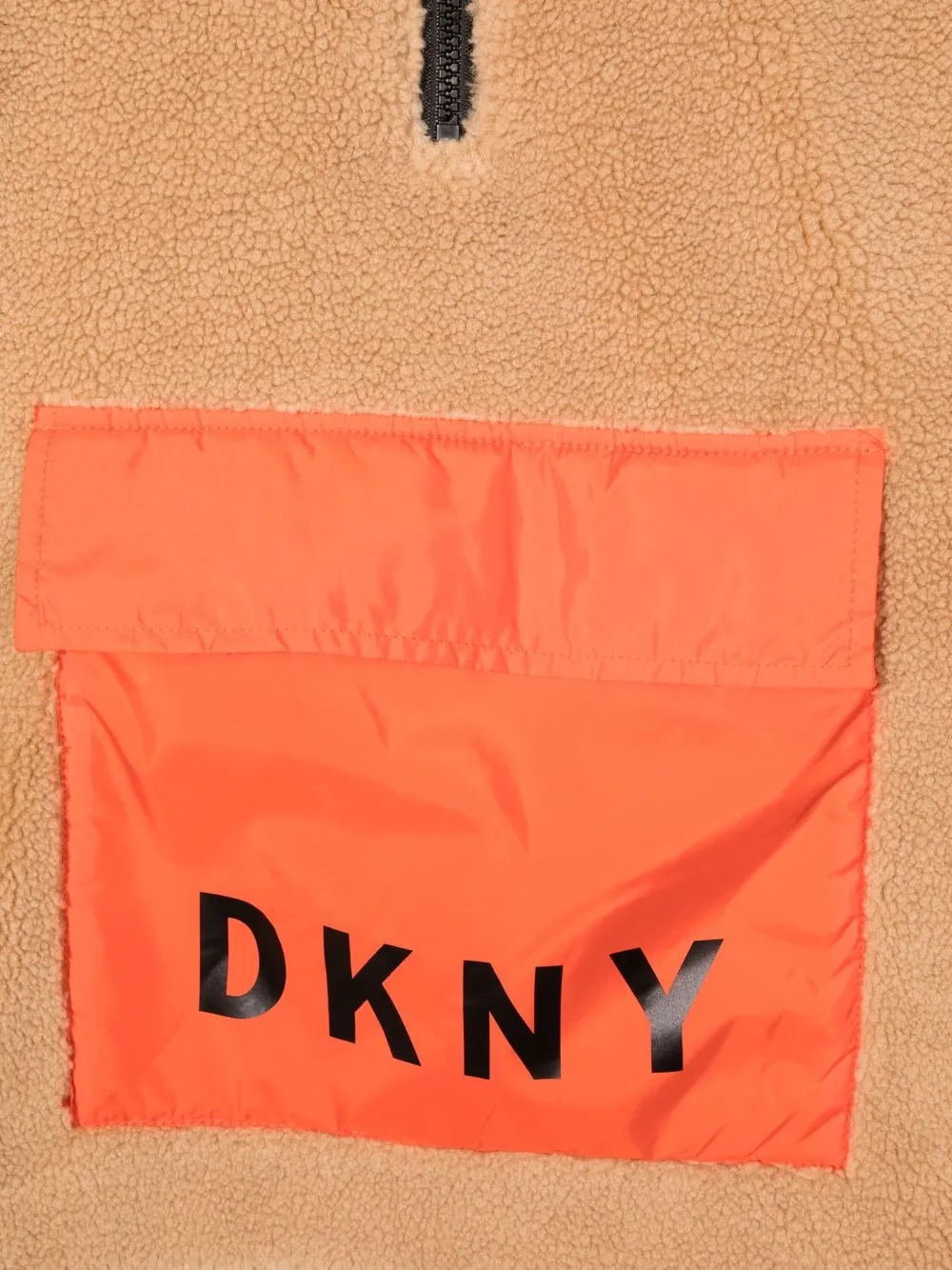 фото Dkny kids толстовка с контрастной вставкой