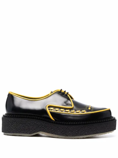 Adieu Paris Type 101 suede lace-up shoes