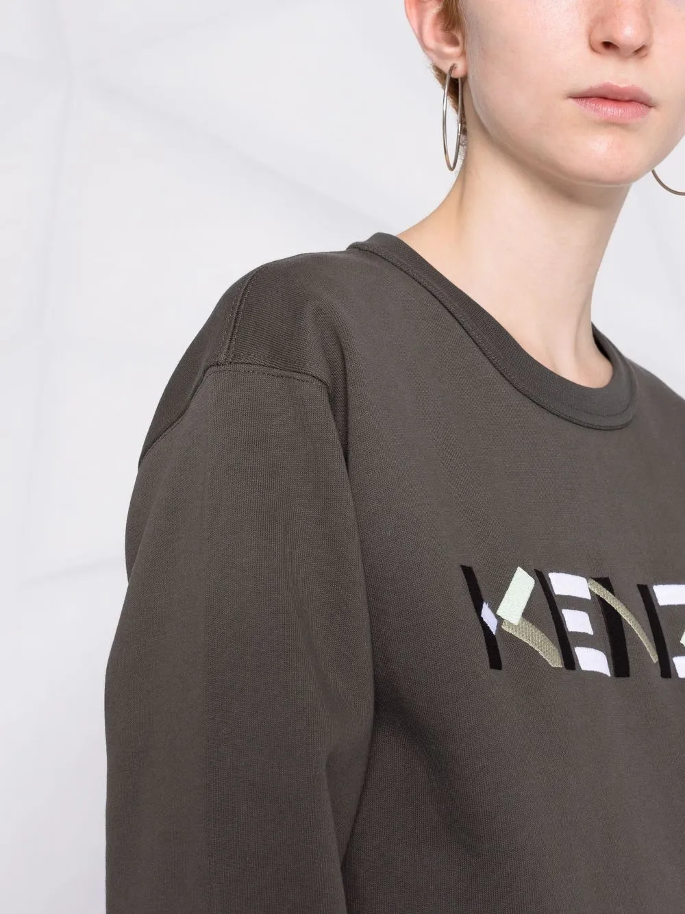 фото Kenzo толстовка с вышитым логотипом