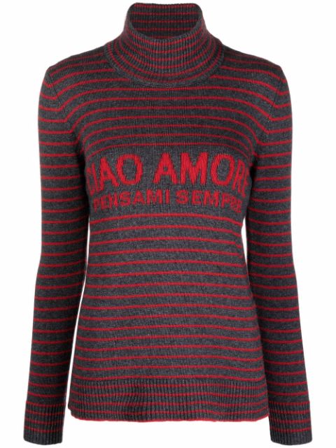 Giada Benincasa Ciao Amore knit long-sleeved top