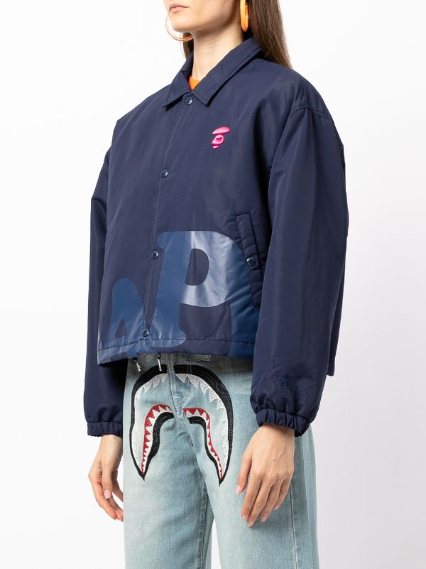 AAPE BY *A BATHING APE® Chest embroidered-logo Jacket - Farfetch