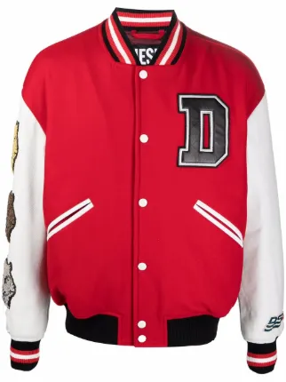 Diesel patch-detail Sport Jacket - Farfetch