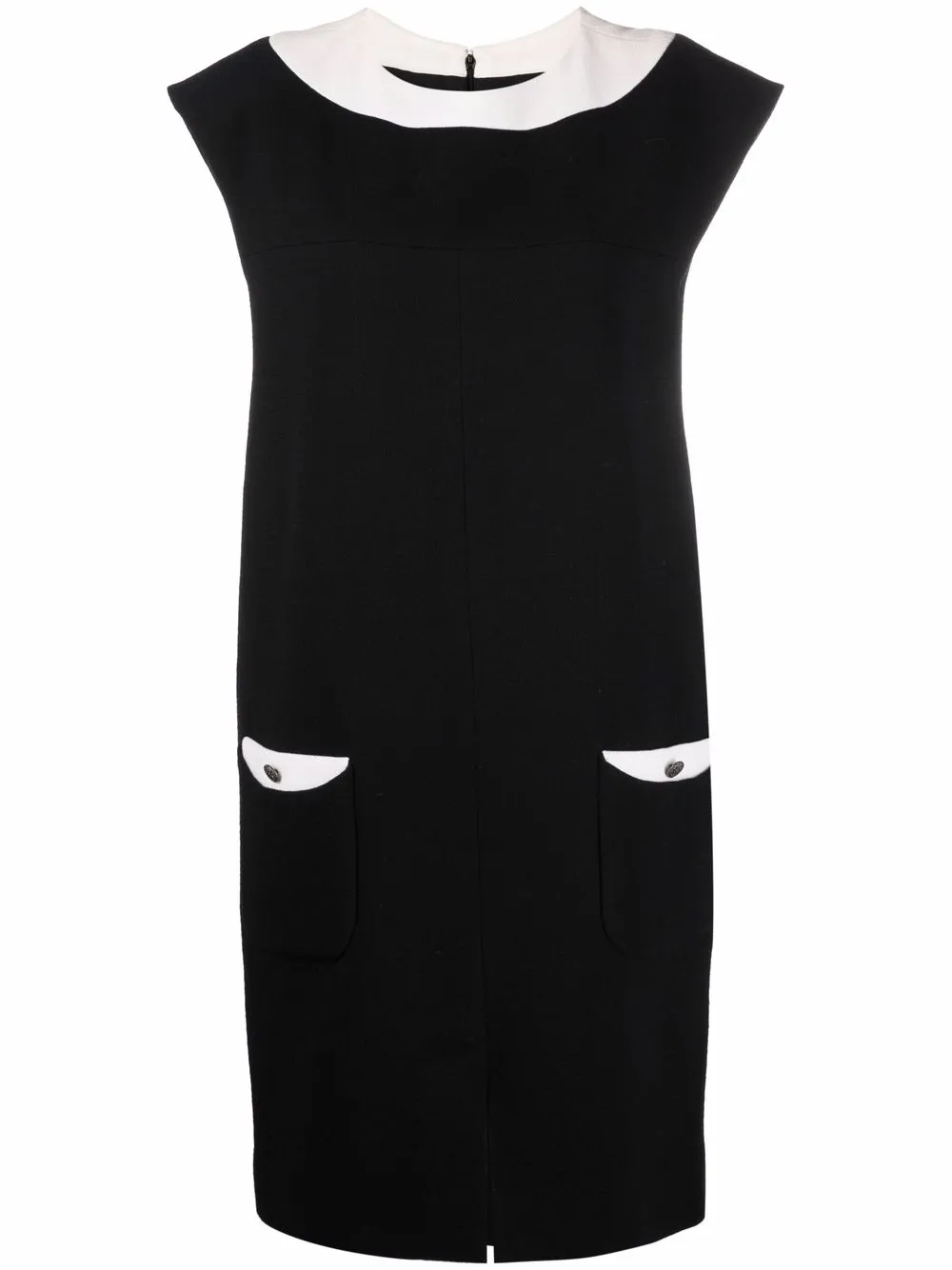 Two tone shift dress on sale