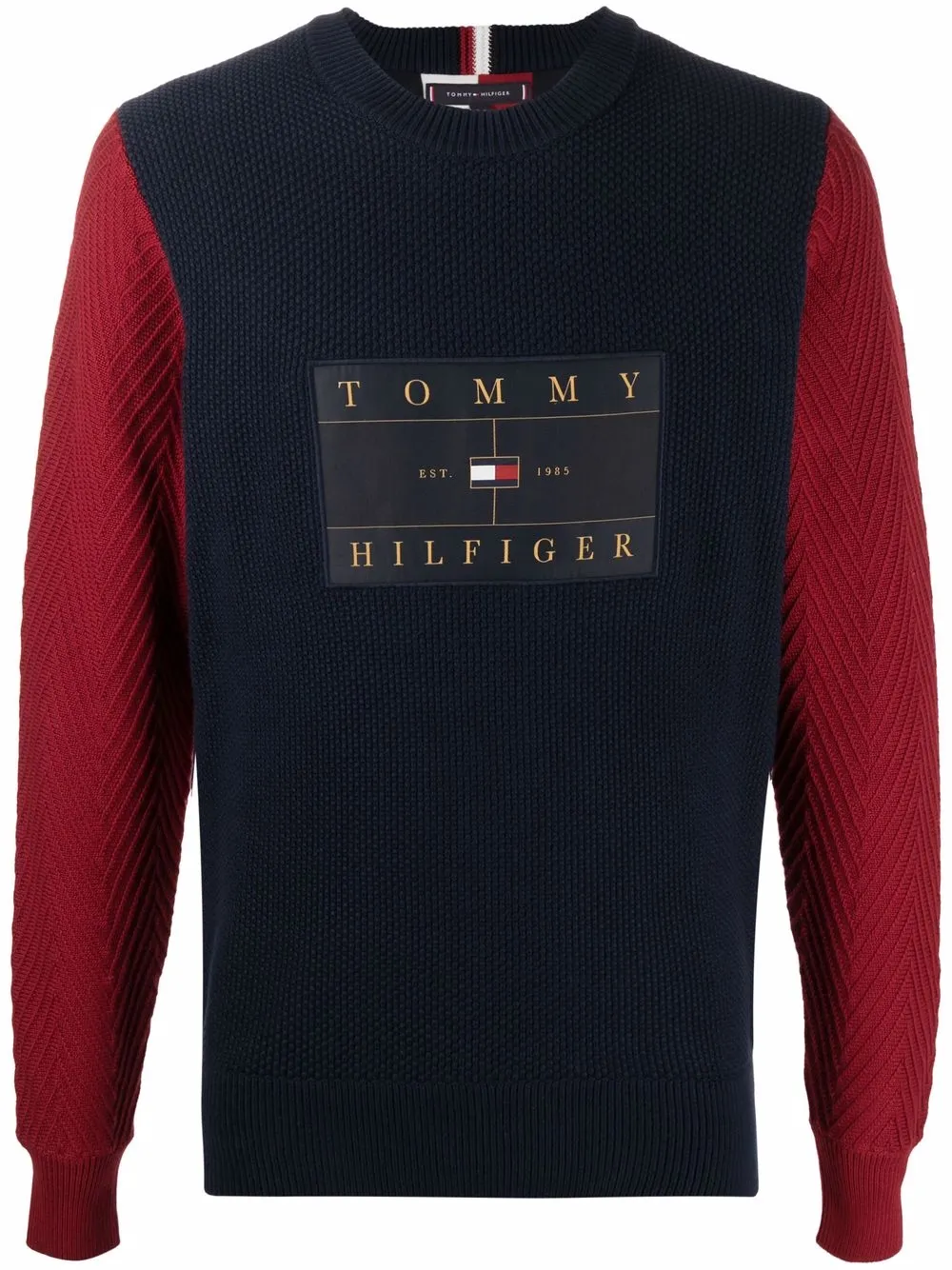 фото Tommy hilfiger толстовка в стиле колор-блок