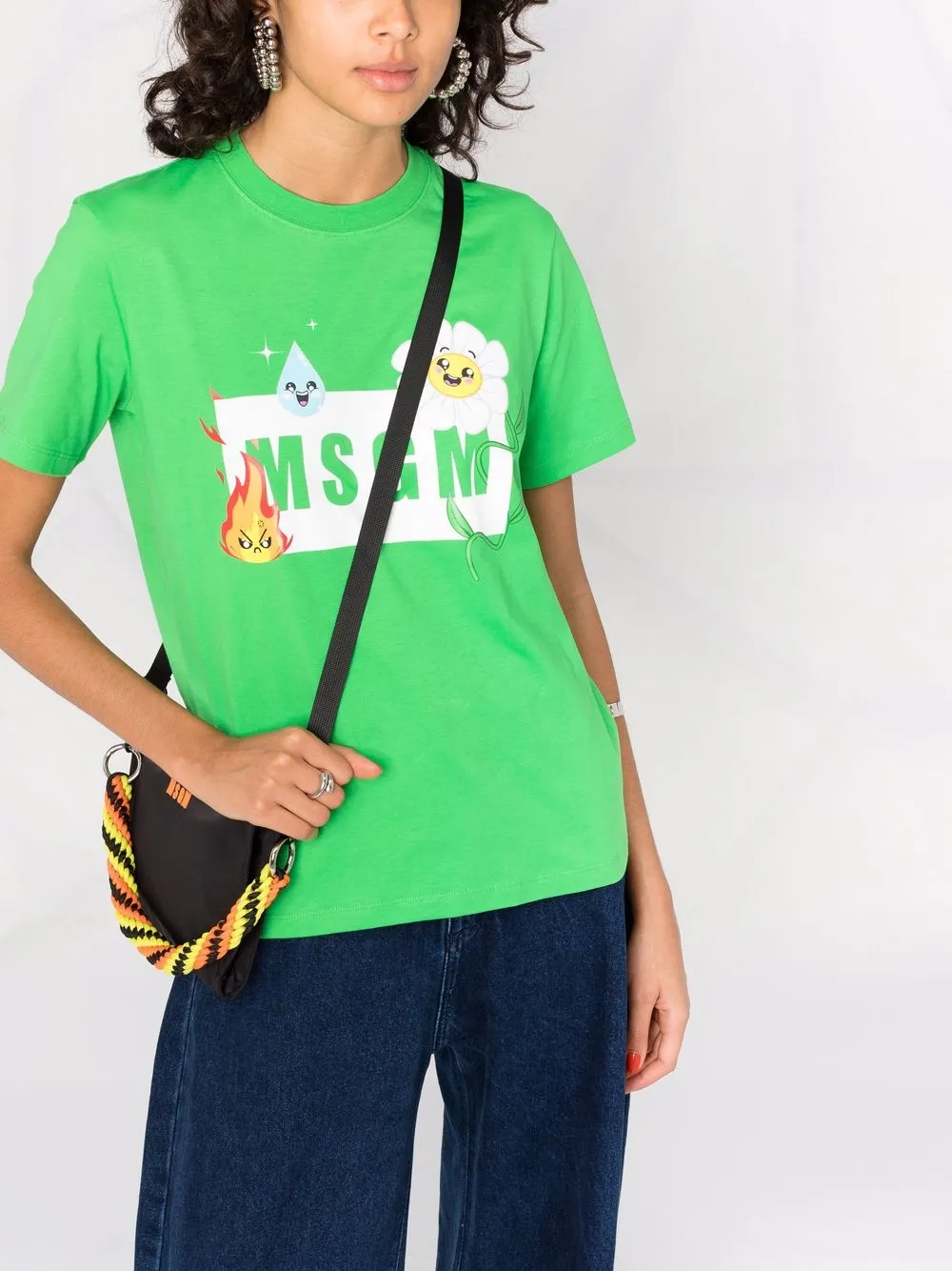 фото Msgm футболка с логотипом