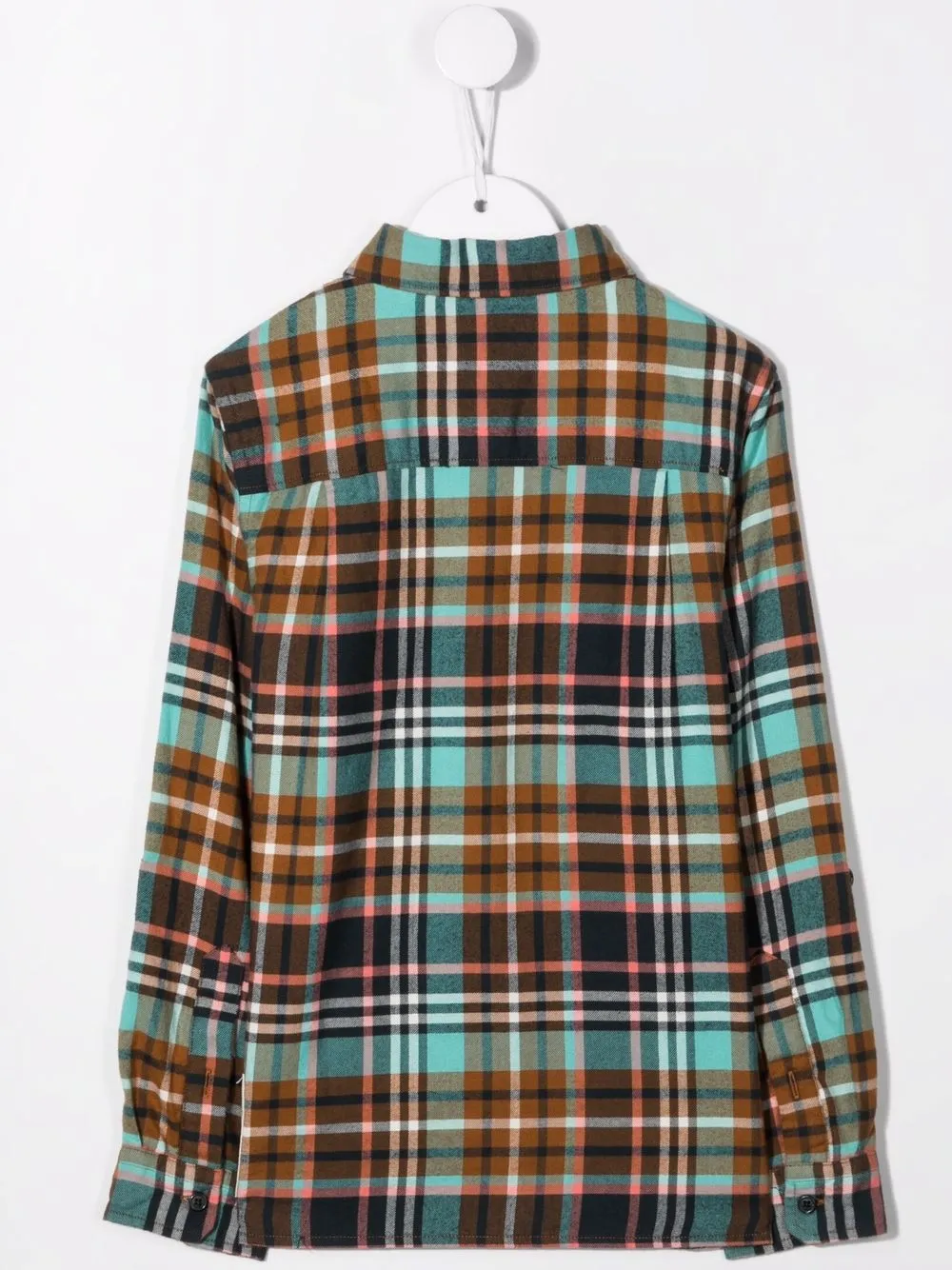 фото Scotch & soda фланелевая рубашка в клетку