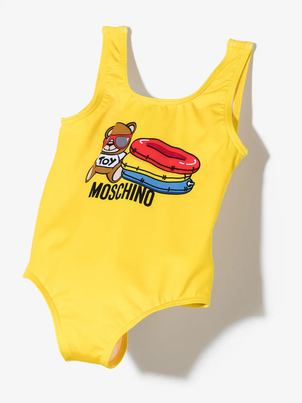 фото Moschino kids купальник teddy bear с логотипом