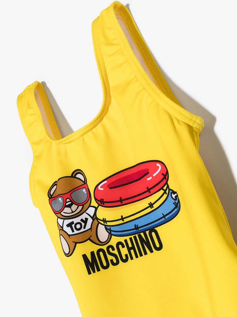 фото Moschino kids купальник teddy bear с логотипом