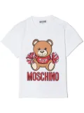 Moschino Kids bear-motif T-shirt - White