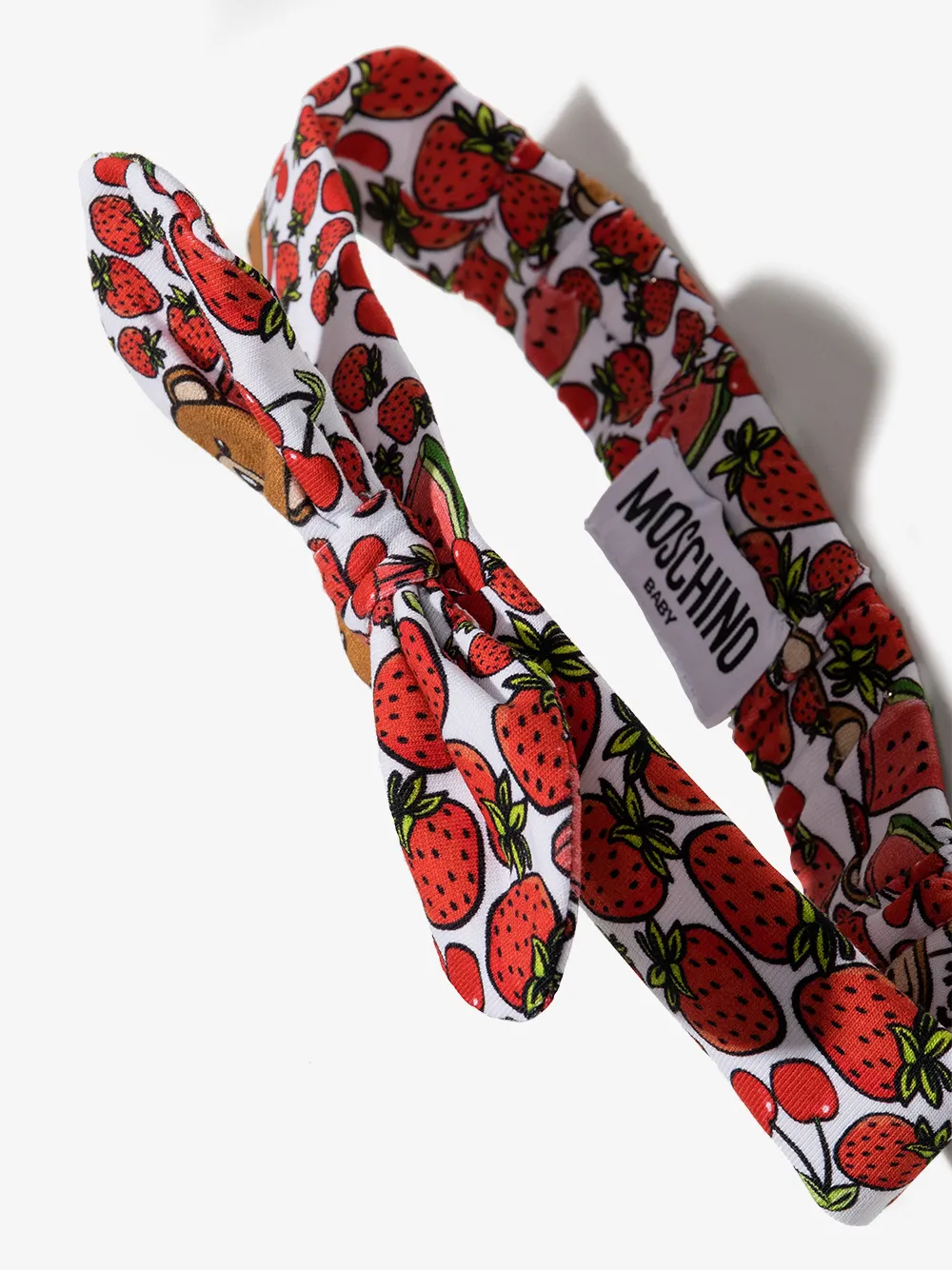 фото Moschino kids комбинезон с короткими рукавами и логотипом