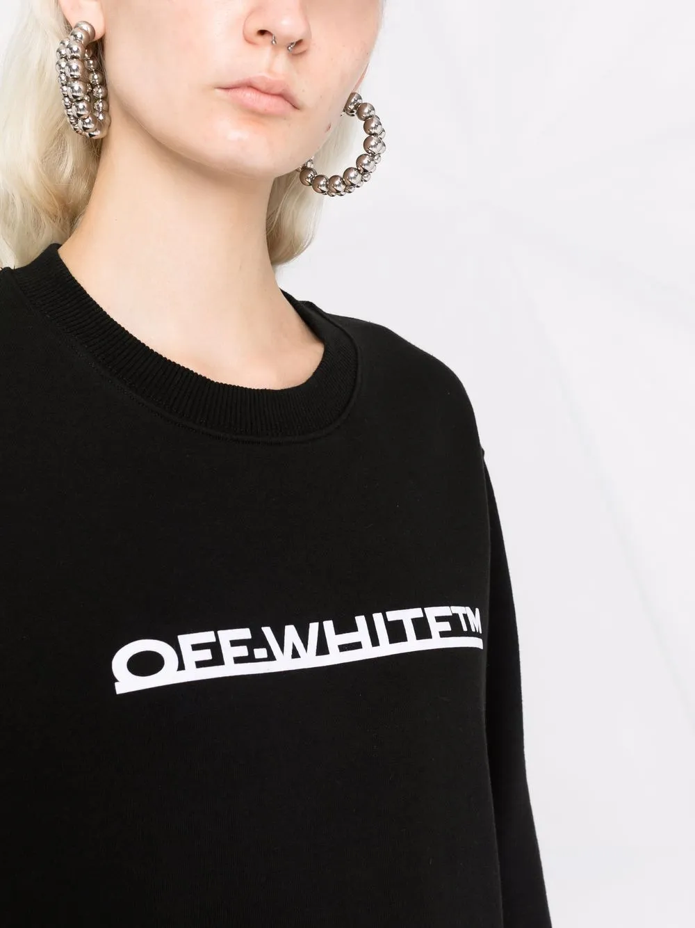 фото Off-white толстовка с логотипом
