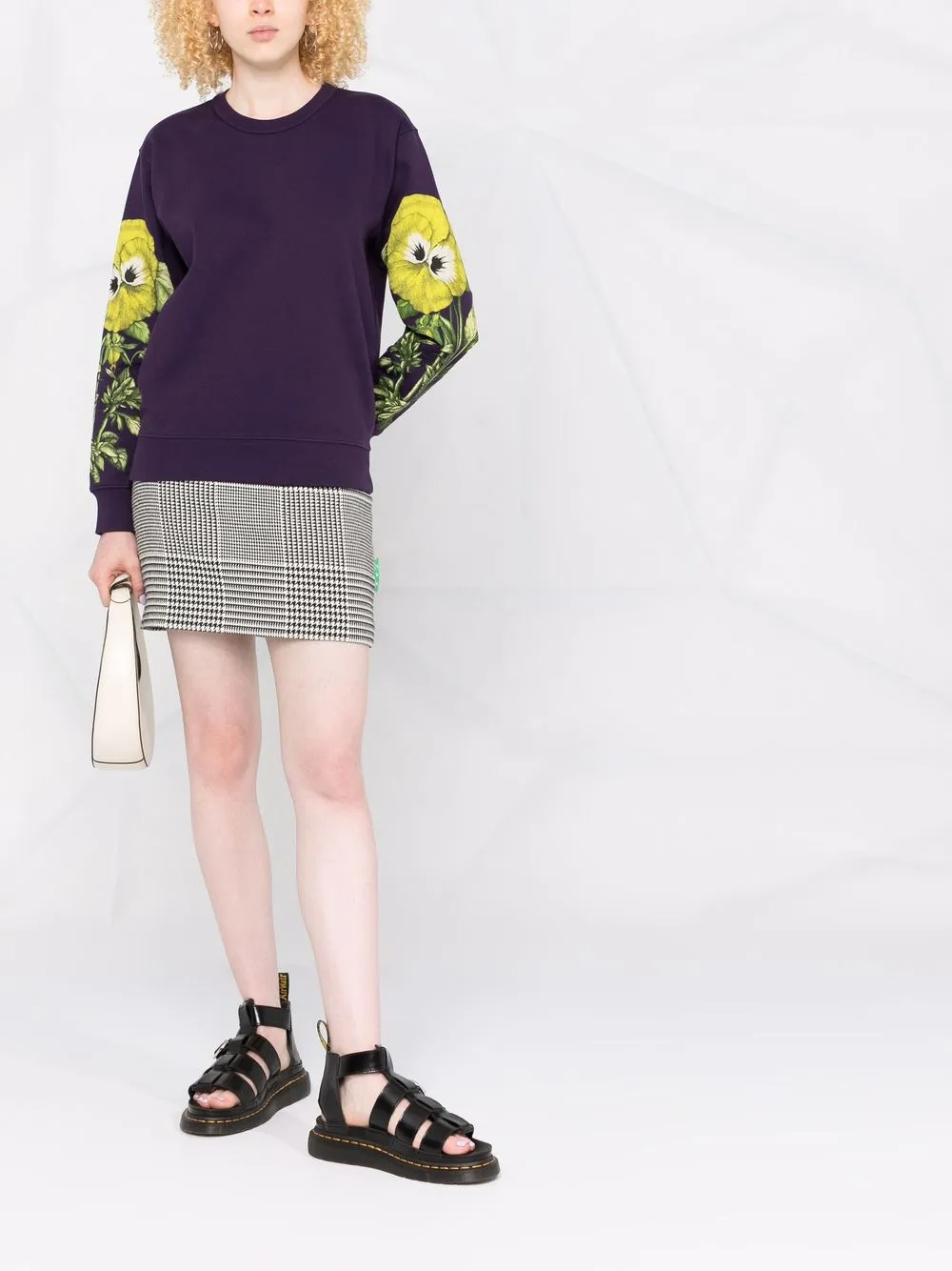 фото Kenzo толстовка с цветочным принтом