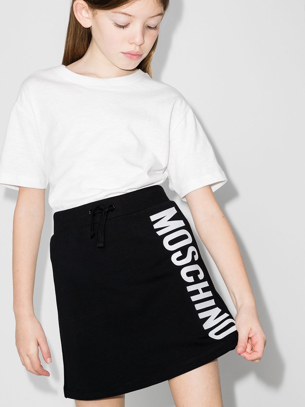 фото Moschino kids юбка с логотипом