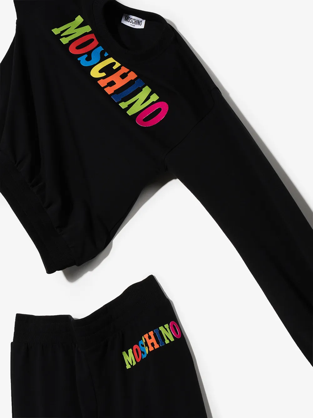 фото Moschino kids спортивный костюм с логотипом