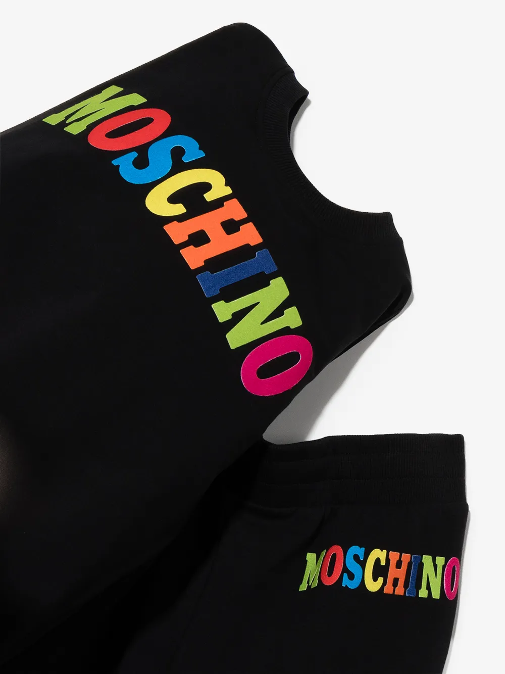 фото Moschino kids спортивный костюм с логотипом