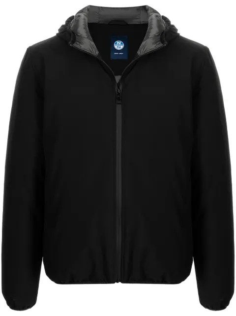 North Sails جاكيت أسود بسحاب