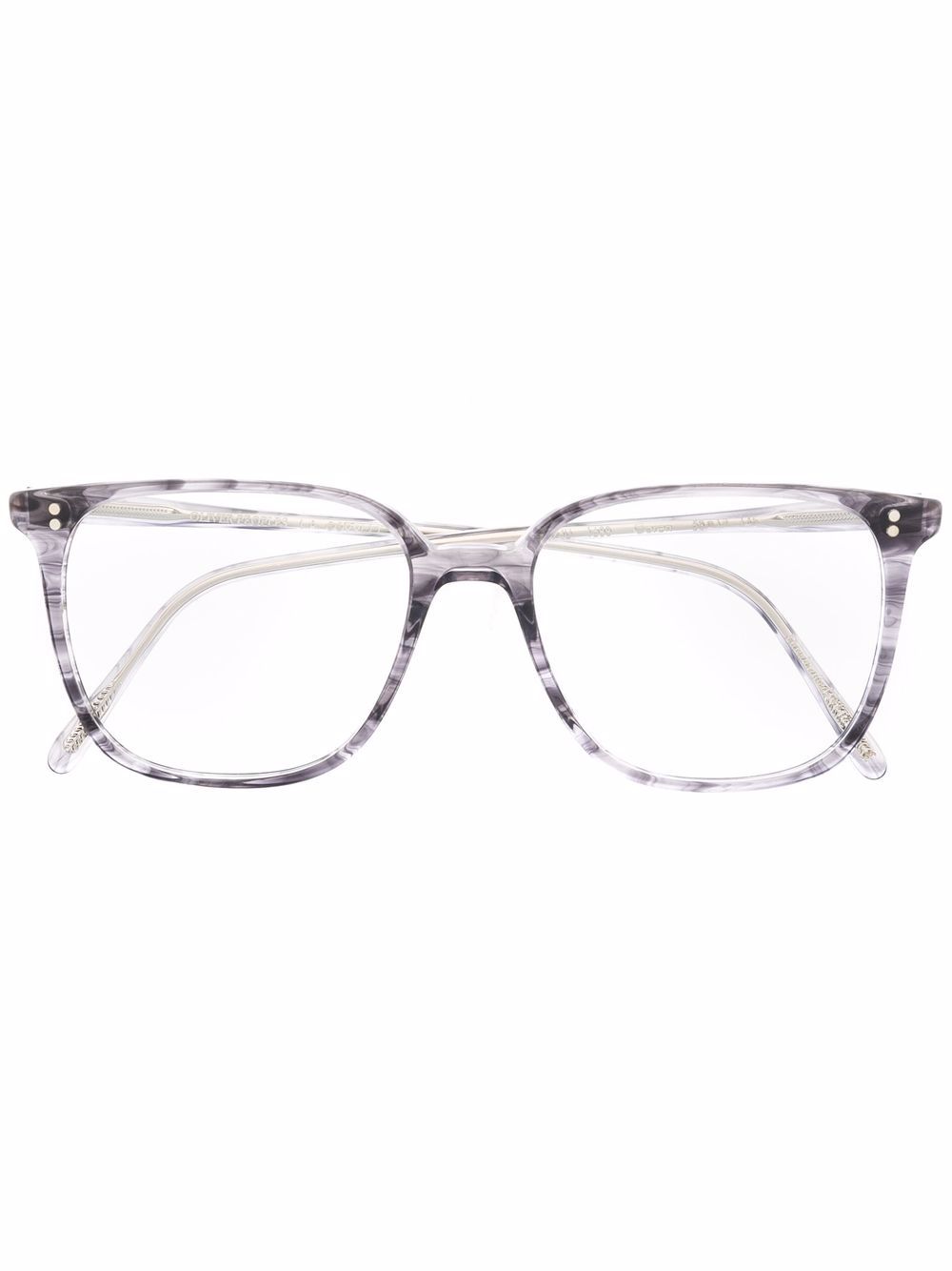 фото Oliver peoples очки coren в квадратной оправе