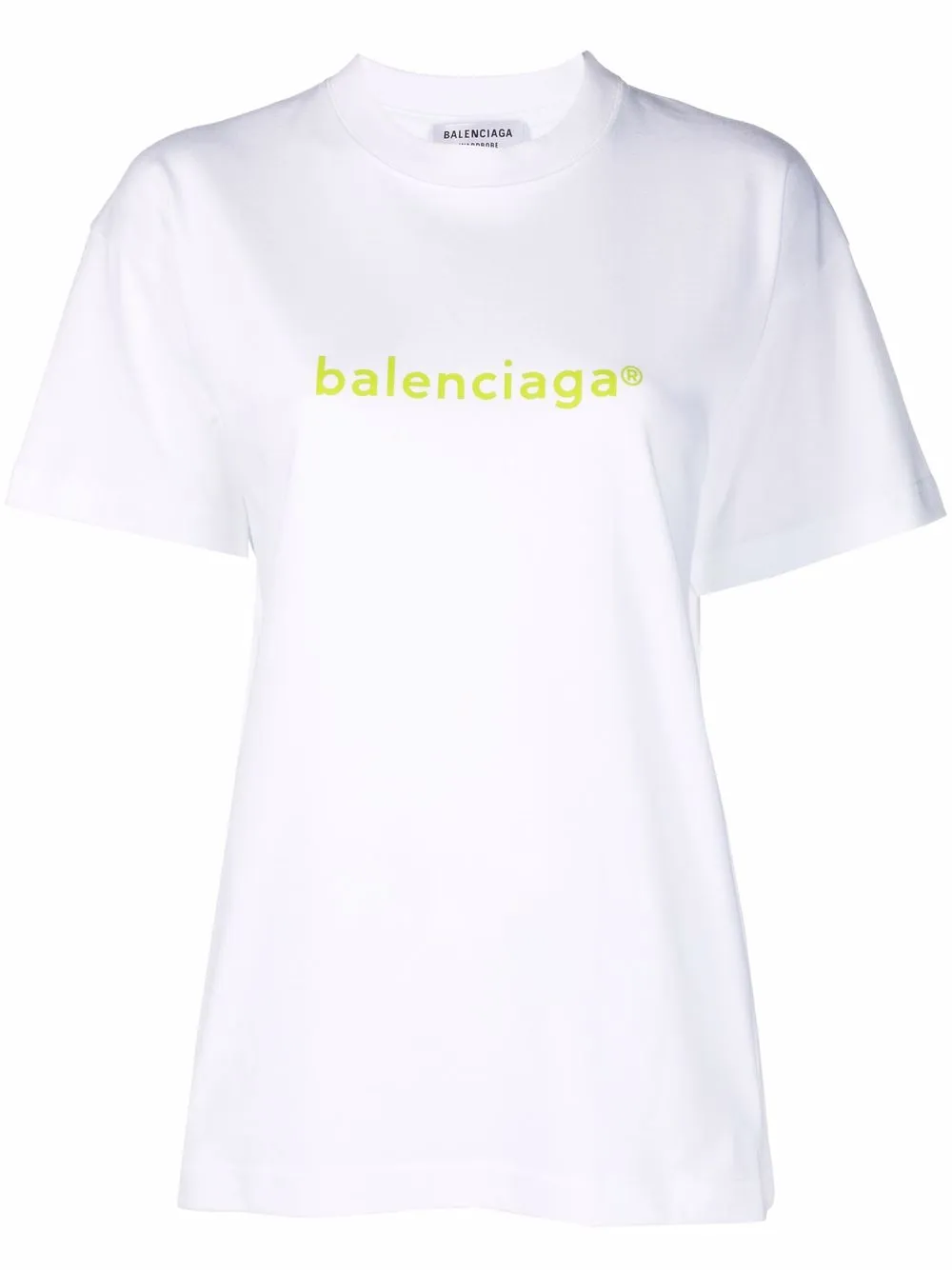 Balenciaga T-shirt con stampa oversize - Bianco