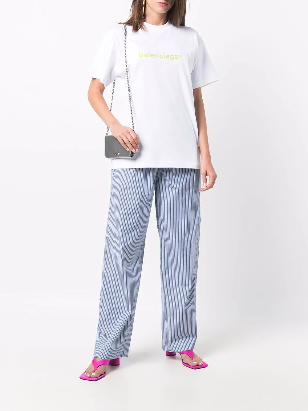 logo-print oversized T-Shirt