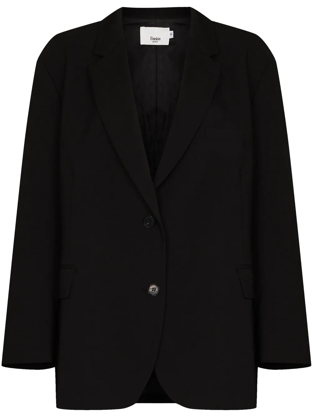 Frankie Shop bea single-breasted oversize blazer