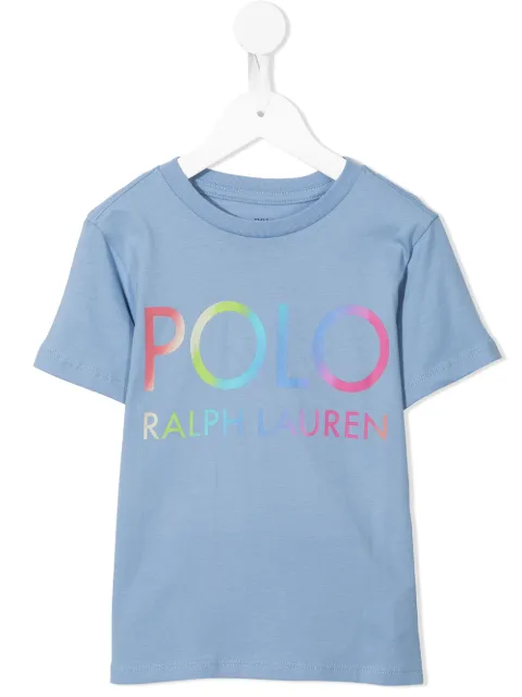POLO RALPH LAUREN KIDS logo-print cotton T-shirt 