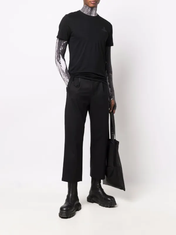 Vivienne Westwood 変形 オーブ Tシャツ ブラック 2 Vivienne Westwood 変形 オーブ Tシャツ ブラック 2 - メルカリ