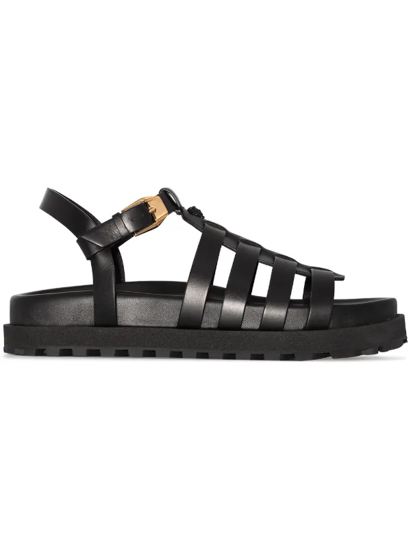 strappy flatform sandals