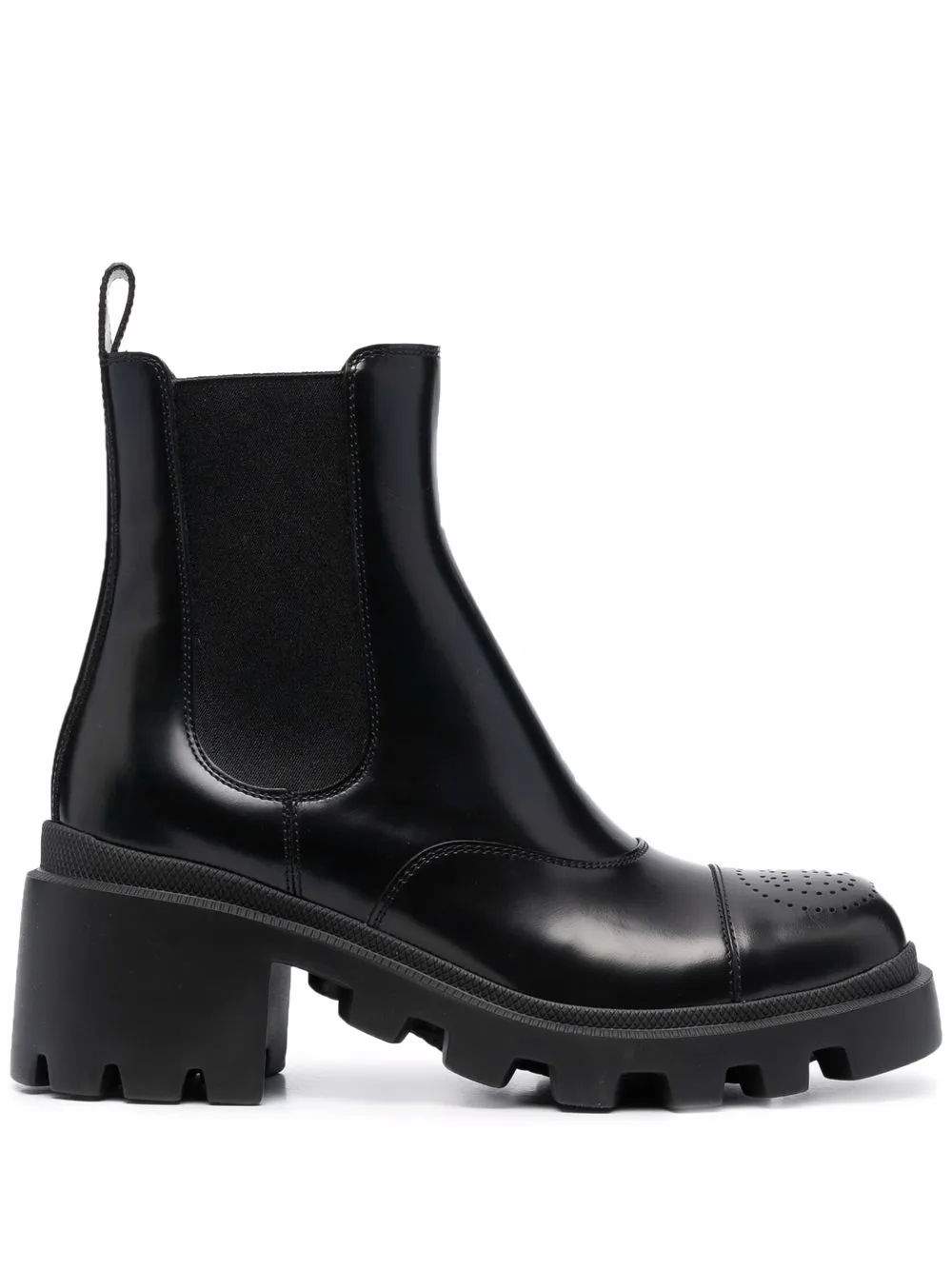 

Gucci 70mm square-toe boots - Black