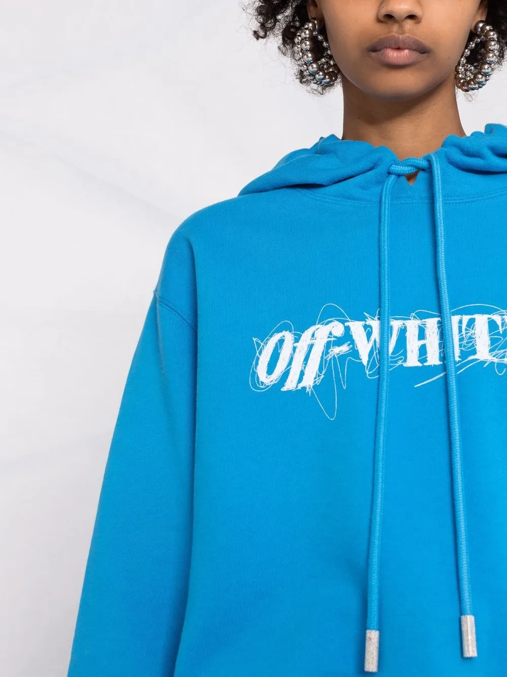 фото Off-white худи с логотипом