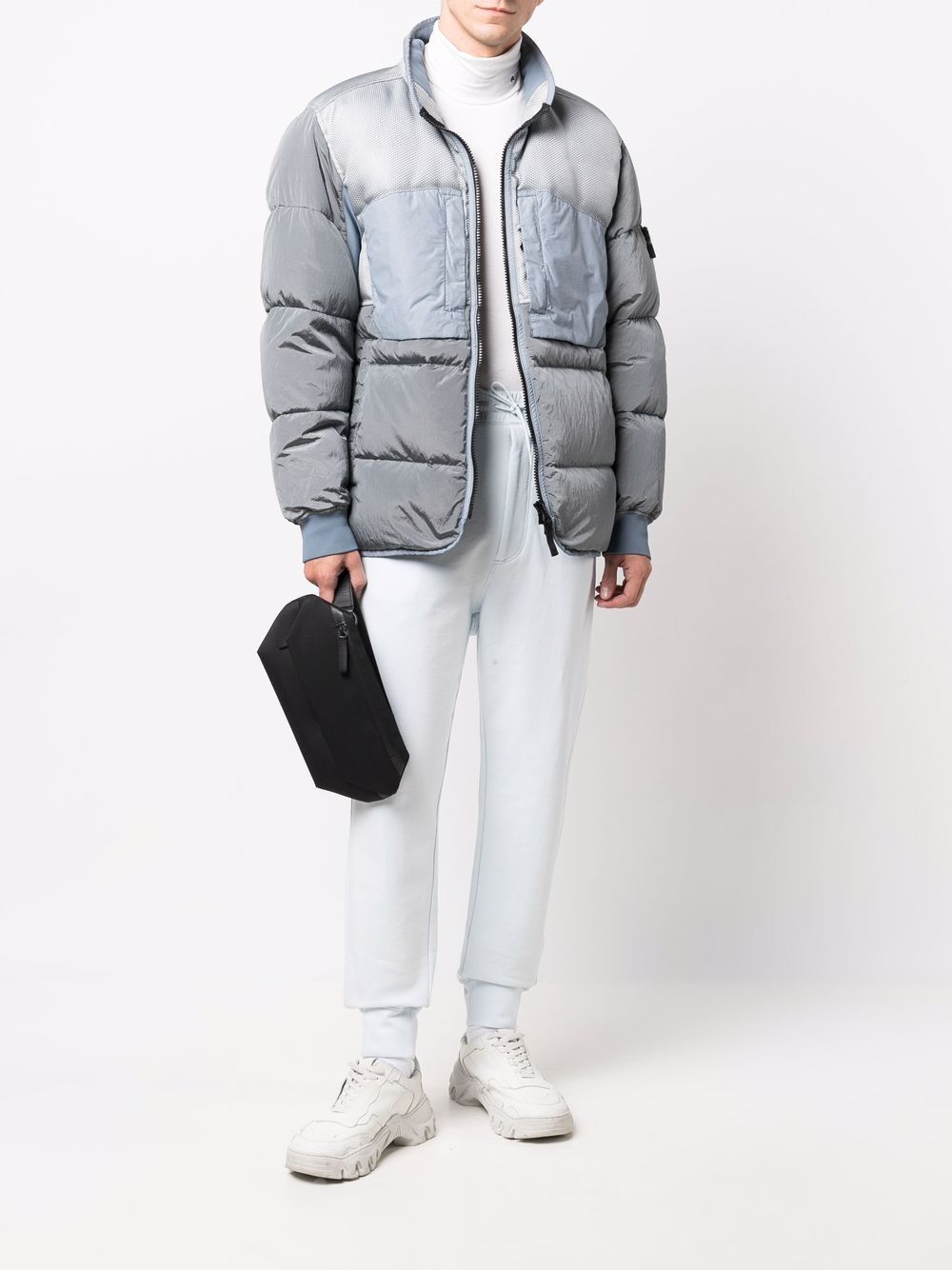 фото Stone island пуховик coour bock