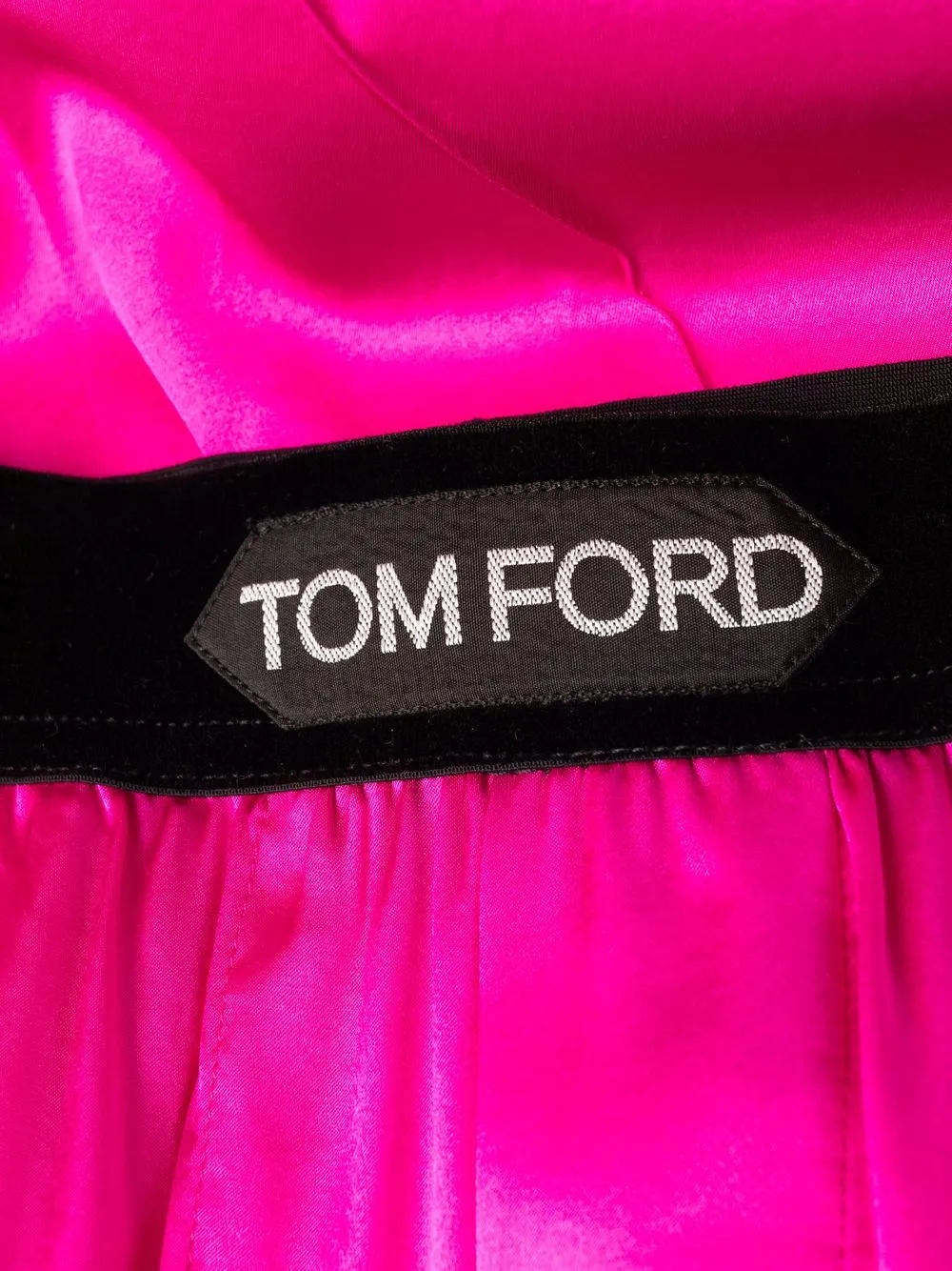 фото Tom ford шелковые пижамные брюки прямого кроя