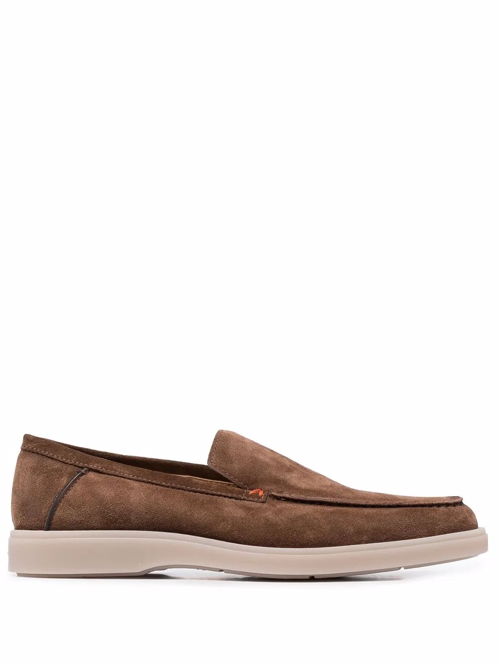 

Santoni slip-on loafers - Brown