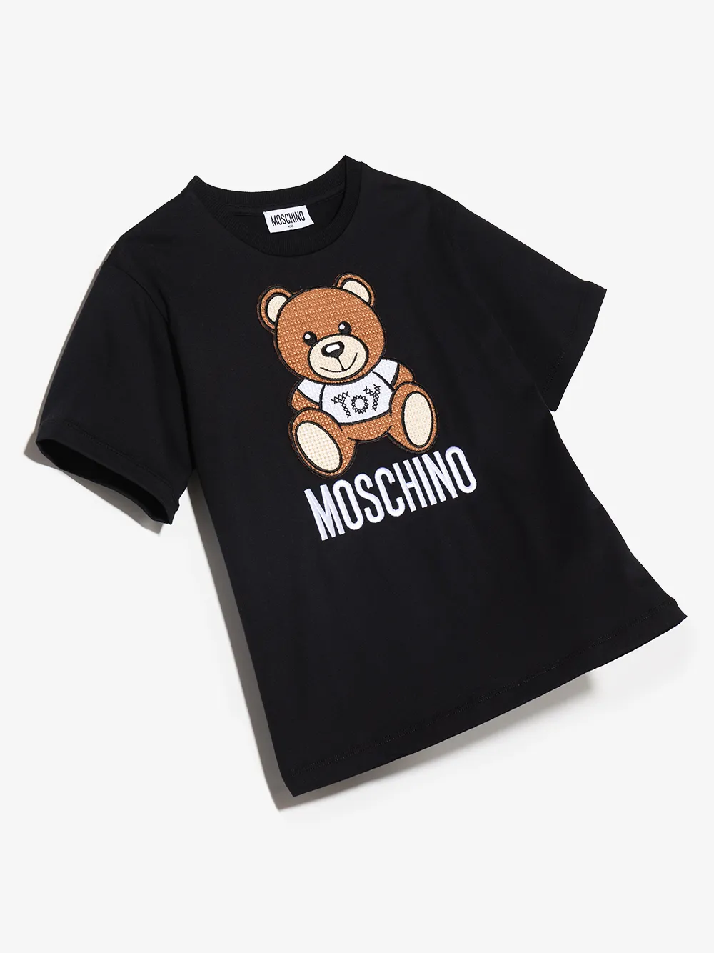 Moschino Kids bear motif T shirt Farfetch