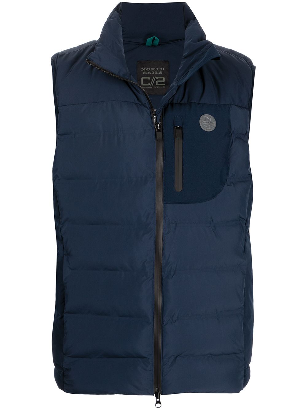 North Sails Quilted Gilet Jacket - Farfetch